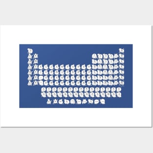 Cat Periodic Table Posters and Art